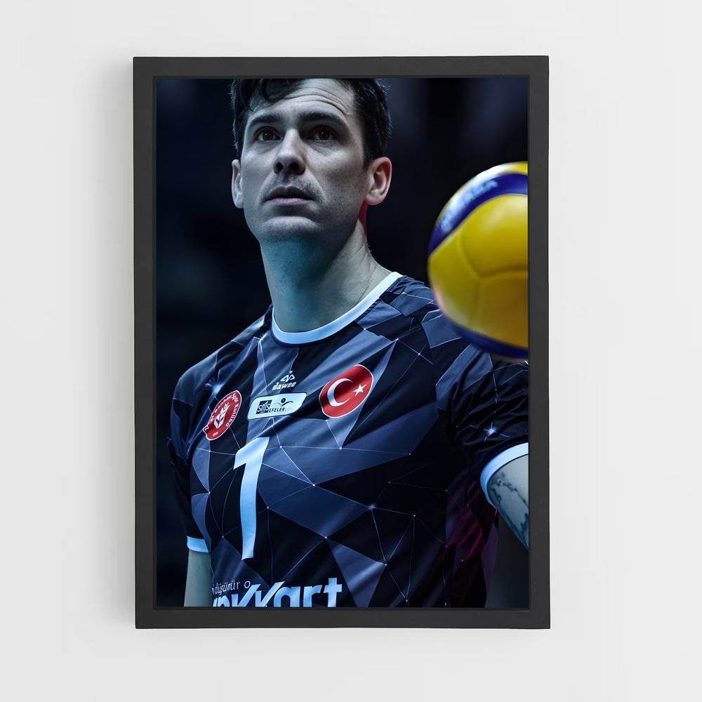 Poster Matt anderson capturer – affiche Volleyball (vue 2)